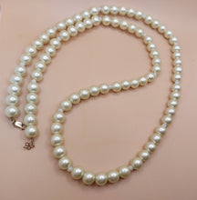 Load image into Gallery viewer, BRIDAL NECKLACE MAJORCA STYLE ARTIFICIAL PEARLS
